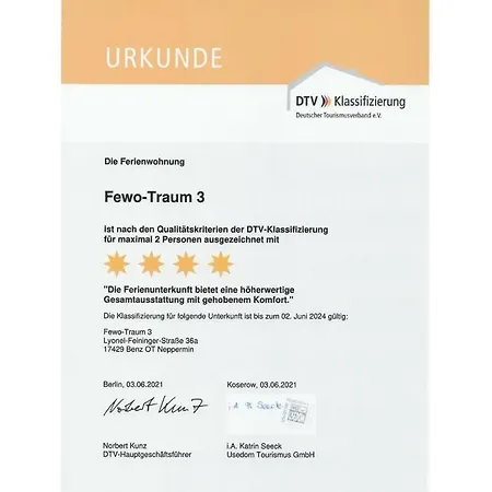 Fewo-traum 3 Comfortable Holiday Neppermin